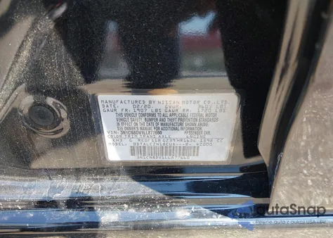 2020 Nissan Versa S Xtronic Cvt z USA, uszkodzony, nr VIN 3N1CN8DV1LL877660